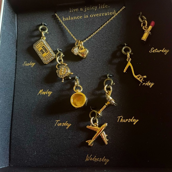 Juicy Couture Charms of the Day Set - Picture 1 of 2